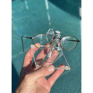 Vintage Bandolino Taylor Cafefall Men's Brown Metal Frame Only Eyeglasses 140